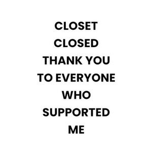 You know who you are. ❤️
